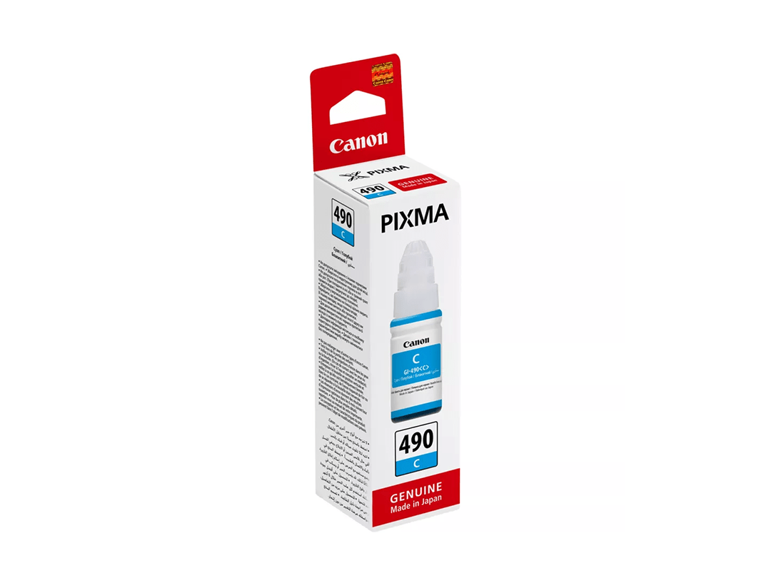 Canon GI-490 Cyan Ink Bottle in Qatar Canon GI-490 Cyan Ink Bottle in Qatar